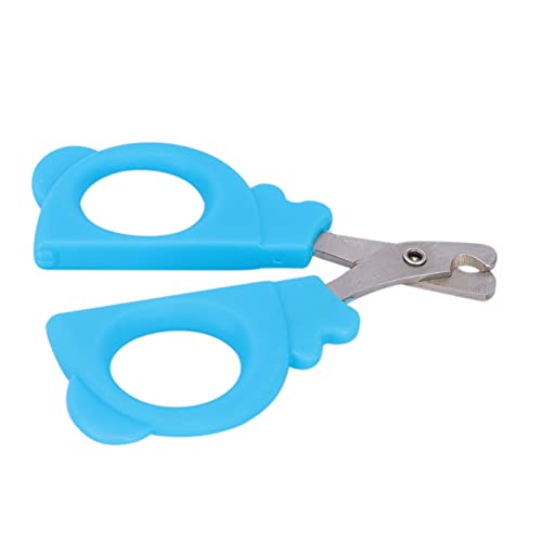 TARSHYRY Katzennagel Clipper, Edelstahl Klauenschneider Trimmer Haustier -Pflegewerkzeughundnagel -Trimmer Katze Klauenschneider für Katzen, Kätzchen, Hamster, Vögel, Kleine Breed Tiere (Blue) von TARSHYRY
