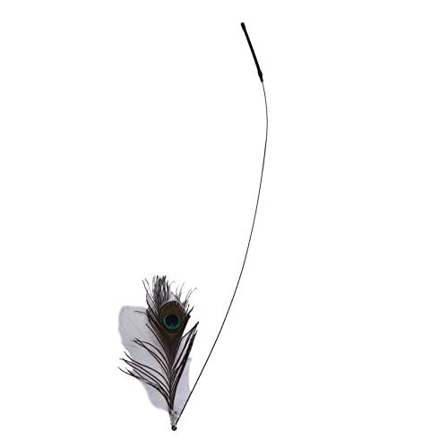 TARSHYRY Katzenstab, Interaktiver Katzen Teaser Featherwand Cat Feather Stick Katzenspielzeug für Innenkatzen Katzenfischerei Stange Spielzeug für Kätzchen Katze mit Spaß Beim Spielen TARSHYRY Katzenstab, Interaktiver Katzen Teaser Featherwand Cat Feather Stick Katzenspielzeug für Innenkatzen Katzenfischerei Stange Spielzeug für Kätzchen Katze mit Spaß Beim Spielen von TARSHYRY