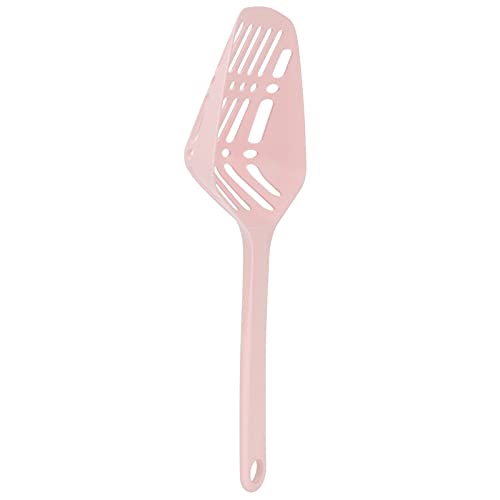 TARSHYRY Katzenstreu Schaufel, Plastikstreu Sifter Scoop Großer Katzenstrauder -Schaufel - Werkzeug mit Rückenhaken Schöpfer Pooper Pooper PET PET Vorräte für Katzen, 13,4x4,7in (PINK) von TARSHYRY