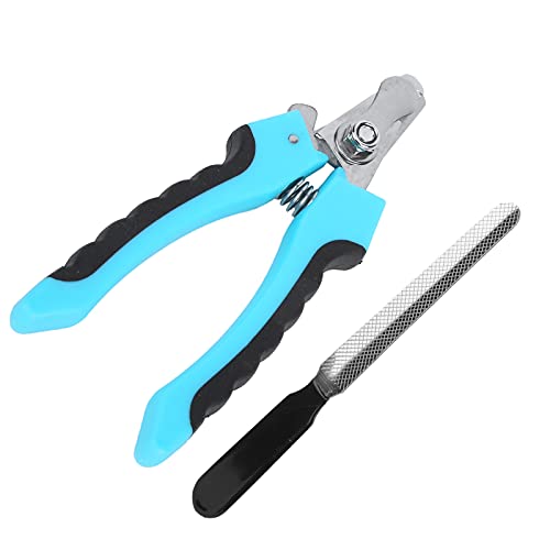 TARSHYRY Nagelschneider für Hunde mit Wachmann, Edelstahl -Haustierkrallen und Pflege -Set mit Nagelfeile Katzenklauen Clippers Katze Nagel Clippers für Alle Kleinen Großen Hundekatze (#2) von TARSHYRY
