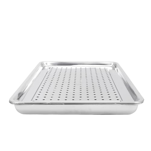 TARSHYRY PET -Kühlschale Edelstahl Atmungsfreie Löcher Dissipation Eisbox für Hunde Katzen Großgröße 60 X 40 cm Langlebiger Rostbezogener Sommer TARSHYRY PET -Kühlschale Edelstahl Atmungsfreie Löcher Dissipation Eisbox für Hunde Katzen Großgröße 60 X 40 cm Langlebiger Rostbezogener Sommer von TARSHYRY