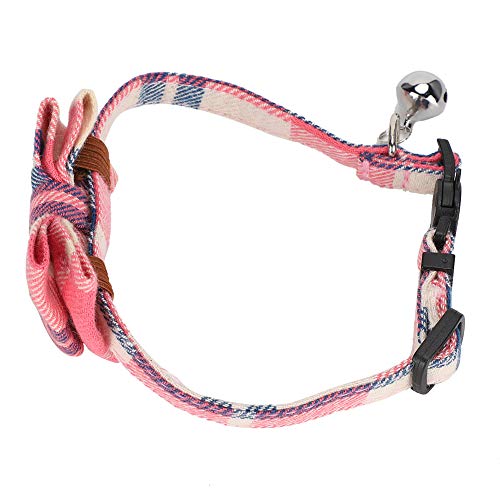 TARSHYRY Weich Verstellbarer Katemarder Kragen mit Glocke, Breakaway Safety Kragen für Kätzchen und Kleine Haustiere, Stilvolles Bogenknoten -Design für Männliche und Weibliche Katzen, Welpenkragen TARSHYRY Weich Verstellbarer Katemarder Kragen mit Glocke, Breakaway Safety Kragen für Kätzchen und Kleine Haustiere, Stilvolles Bogenknoten -Design für Männliche und Weibliche Katzen, Welpenkragen von TARSHYRY