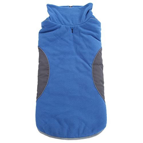 Welpenmäntel für Kleine Welpen, Winddichte Hund Warme Kleidung Hunde Wintermantel mit Stehendem Kragen Hundemantel Welpe Jacke für Kleine Mittel Große Hunde Warmes Haustier Kaltes Wetter Mäntel (L) von TARSHYRY