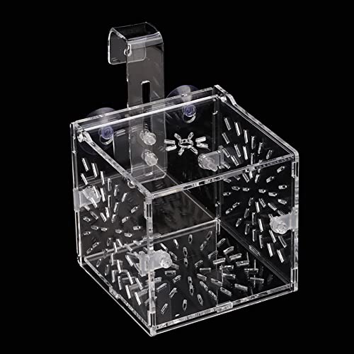 Züchterbox für Fische, Acryltransparente Fischzüchtung Isolation Box Fischzüchter Box für Aquarium Aquariumteiler Aquarium Hatchery Inkubatorhalter Aquarium Isolation Box von TARSHYRY