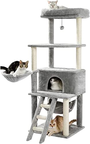 Katzen Kletterbaum Multi-Level-springende Möbel Ball Katzen Spielen Spielzeug mit Nest von TATSEN