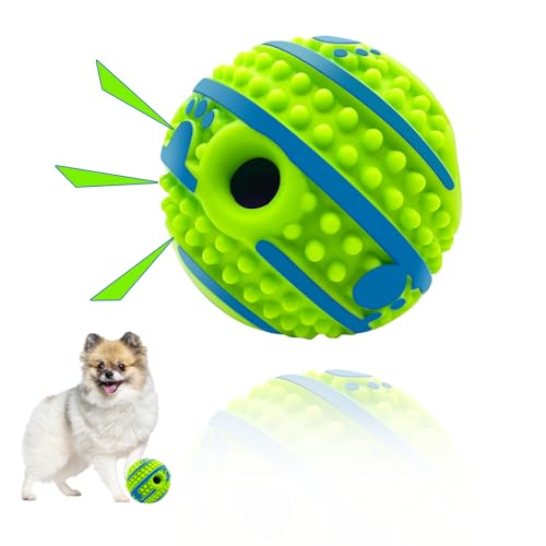 TAUCHGOE Interaktives Spielzeug für Hunde, 8,8 cm, Quietschball für Hunde, interaktives Hundespielzeug, Quietschbälle für Hunde für Bewegung und Training TAUCHGOE Interaktives Spielzeug für Hunde, 8,8 cm, Quietschball für Hunde, interaktives Hundespielzeug, Quietschbälle für Hunde für Bewegung und Training von TAUCHGOE