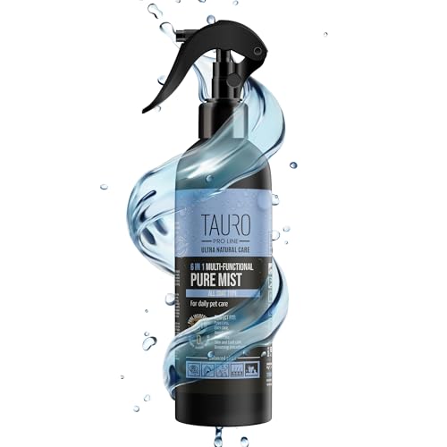 TAURO PROLINE Ultra Natural 6in1 Multifunktionales Pure Mist Alkalisches Wassernebelspray Für Die Professionelle Augen-, Ohren-, Haut- Und Fellpflege, Geeignet für Pflegeverfahren von TAURO PROLINE