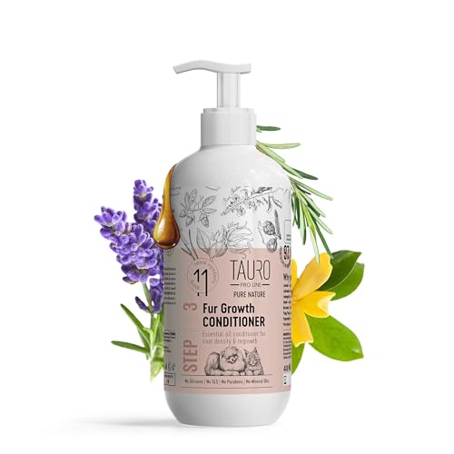 Tauro ProLine Pure Nature Fellwachstum Hunde und Katzen für Fellwachstum und Dichte Grooming Haustier Conditioner mit ätherischen Ölen für sanfte natürliche Fellpflege Tauro ProLine Pure Nature Fellwachstum Hunde und Katzen für Fellwachstum und Dichte Grooming Haustier Conditioner mit ätherischen Ölen für sanfte natürliche Fellpflege von TAURO PROLINE