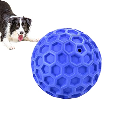 TAYSTE Kicherball für Hunde,Reißfester, wackelnder, kichernder Hundespielzeugball - Interaktiver Hunde-Giggle-Ball, Hunde-Quietsch-Ball, geistig stimulierendes Spielzeug für große Hunde von TAYSTE