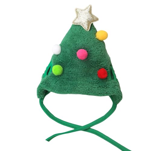 Weihnachtsmütze, niedlicher Plüschhut für Hunde und Katzen, lustige Haustierhüte für Kostüm, Foto-Requisiten, Party-Outfits Weihnachtsmütze, niedlicher Plüschhut für Hunde und Katzen, lustige Haustierhüte für Kostüm, Foto-Requisiten, Party-Outfits von TAZIZI