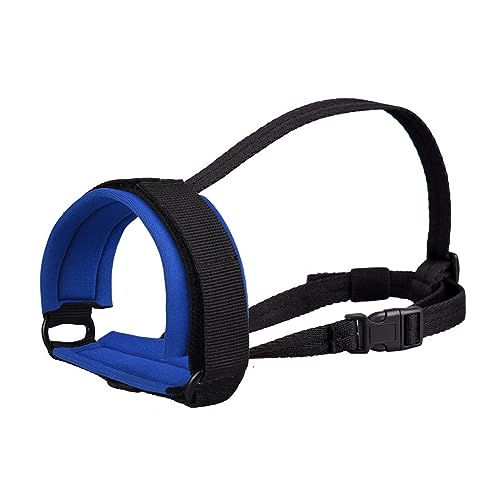 Maulkorb Hund Einstellbar Mundkorb Nylon Beißschutz Hundmaulkorb Anti-Ess Maulkorb Anti Bellen Kauen Mundkorb Haustier Robust Atmungsaktiv Mundkorb für Kleine Mittelgroße Hunde Training Outdoor Blau Maulkorb Hund Einstellbar Mundkorb Nylon Beißschutz Hundmaulkorb Anti-Ess Maulkorb Anti Bellen Kauen Mundkorb Haustier Robust Atmungsaktiv Mundkorb für Kleine Mittelgroße Hunde Training Outdoor Blau von TCNGKIJIUK