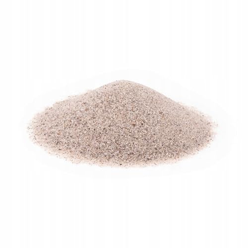 TD STONES Feiner Grauer Aquariensand – 0,5-1mm Körnung – Weicher Aquariensand für Süß- & Meerwasseraquarien, Schonend für Empfindliche Fische, Stabilisiert Ökosystem & Fördert Pflanzenwachstum – 2kg von TD STONES