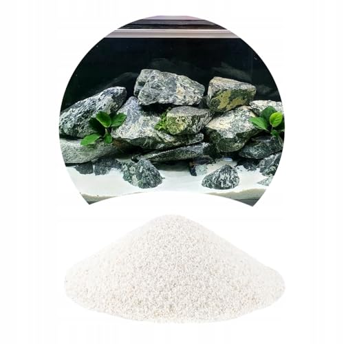 TD STONES Weißer Aquariensand Dolomit Malawi/Tanganjika – 0,5-1mm Körnung – Feiner Bodengrund für Süß- & Meerwasseraquarien, Schonend für Fische, Stabilisiert Ökosystem & Fördert Wachstum – 24kg TD STONES Weißer Aquariensand Dolomit Malawi/Tanganjika – 0,5-1mm Körnung – Feiner Bodengrund für Süß- & Meerwasseraquarien, Schonend für Fische, Stabilisiert Ökosystem & Fördert Wachstum – 24kg von TD STONES
