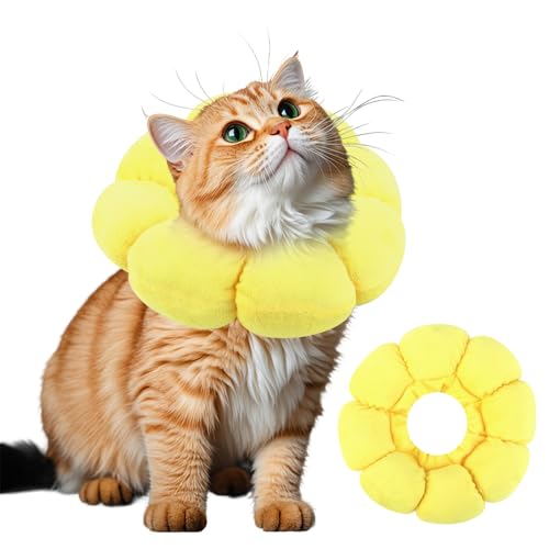 Halskrause Katze, Einstellbarer Halskrause, Leckschutz Katze, Halskrausen Für Katzen, Katze Halsband für Katzen, Katze Wiederherstellung Halsband Kragen Cone für Katzen Nach Operation und Verletzungen Halskrause Katze, Einstellbarer Halskrause, Leckschutz Katze, Halskrausen Für Katzen, Katze Halsband für Katzen, Katze Wiederherstellung Halsband Kragen Cone für Katzen Nach Operation und Verletzungen von TDUNSYA