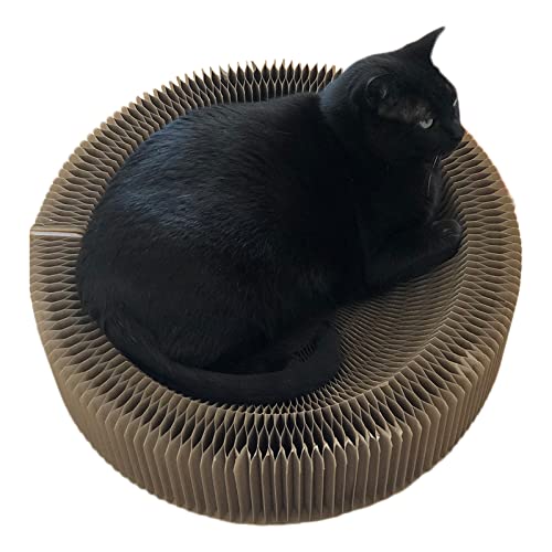 Durable For Scratcher For Indoor Cats Cardboard Kittens Scratching Pad Ig Same 2in1 For Scratching Pad & Scratcher Cardboard von TEBI