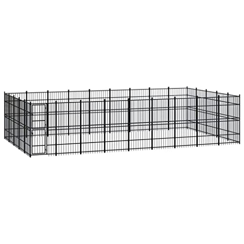 Möbelset-Outdoor Hundehütte Stahl 41,47 m² von TECHPO