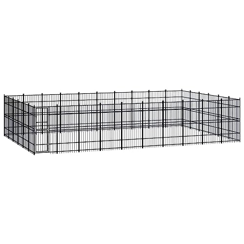 Möbelset-Outdoor Hundehütte Stahl 55,3 m² von TECHPO