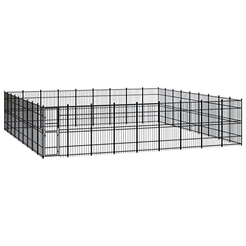 Möbelset-Outdoor Hundehütte Stahl 74,65 m² von TECHPO