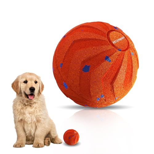 TECKZOON Interaktiver Hundeball mit Automatischem Sprung und Rollmodus, Kaufester Selbstbeweglicher Ball mit 3 Spielmodi für Training Mittelgroßer und Großer Hunde TECKZOON Interaktiver Hundeball mit Automatischem Sprung und Rollmodus, Kaufester Selbstbeweglicher Ball mit 3 Spielmodi für Training Mittelgroßer und Großer Hunde von TECKZOON