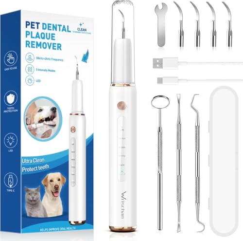 TECKZOON Professioneller Zahnsteinentferner Zahnreinigung Set für Hunde & Katzen – 5 einstellbare Modi, 4 austauschbare Köpfe mit LED-Licht | Effektive Zahnstein-Entfernung & Sanfte Reinigung TECKZOON Professioneller Zahnsteinentferner Zahnreinigung Set für Hunde & Katzen – 5 einstellbare Modi, 4 austauschbare Köpfe mit LED-Licht | Effektive Zahnstein-Entfernung & Sanfte Reinigung von TECKZOON