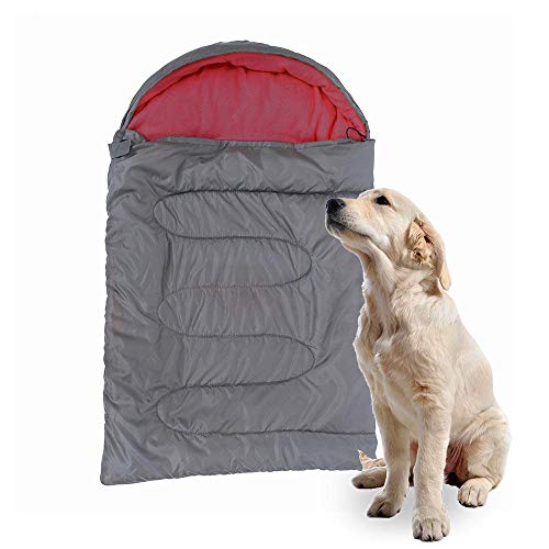 TEEPAO Großer Schlafsack für Hunde, wasserdichte Pet Outdoor Bett Weiche Zwinger Matte mit Tragbaren Aufbewahrungstasche für Reise Camping Wandern, Verschleißfest - 115 x 74cm TEEPAO Großer Schlafsack für Hunde, wasserdichte Pet Outdoor Bett Weiche Zwinger Matte mit Tragbaren Aufbewahrungstasche für Reise Camping Wandern, Verschleißfest - 115 x 74cm von TEEPAO