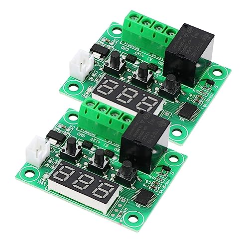 TEHAUX Digitaler Thermostat Mit Stabiler Leistung Für Das 2 Temperaturkontrollplatinen Eingebettete Mcu 0 1 °c Genauigkeit Automatisch TEHAUX Digitaler Thermostat Mit Stabiler Leistung Für Das 2 Temperaturkontrollplatinen Eingebettete Mcu 0 1 °c Genauigkeit Automatisch von TEHAUX