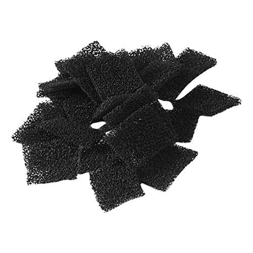 TEHAUX Wasserspenderfilter - Schwarzer Schwamm-wasserbrunnenfilter 30-teilige Ersatzfilter Haustierbedarf Filter von TEHAUX