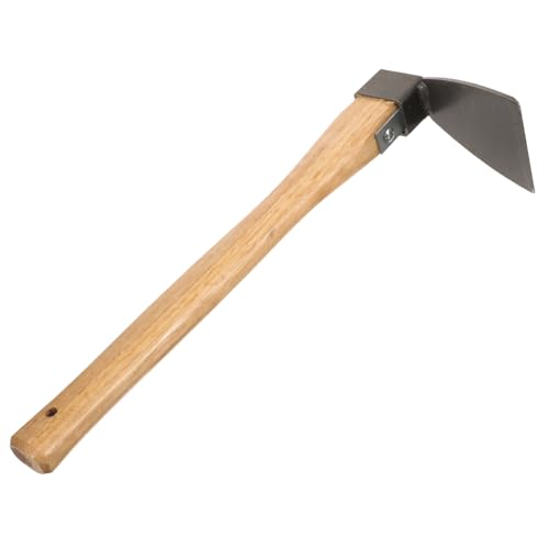 TEHAUX Gartenhacke Hochwertigem Stahl Mit Holzgriff Werkzeug Zum Jäten Graben Und Lockern Von Erde Für Gartenliebhaber Und Professionelle von TEHAUX