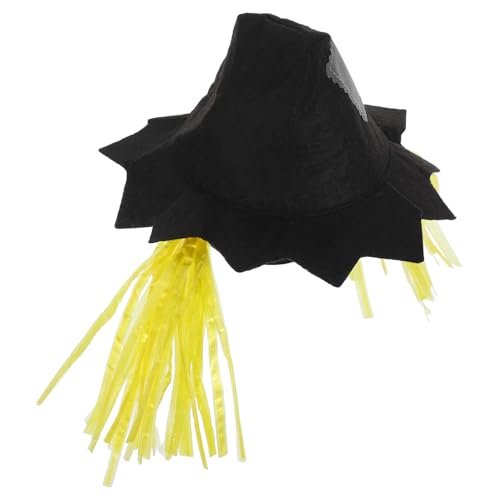 TEHAUX Halloween-Haustierhut Vogelscheuchen-Kostümkappe Für Hunde Und Katzen Cosplay-Zubehör Mehrfarbig Größe L 32 5 X 17 9 X 7 9 cm TEHAUX Halloween-Haustierhut Vogelscheuchen-Kostümkappe Für Hunde Und Katzen Cosplay-Zubehör Mehrfarbig Größe L 32 5 X 17 9 X 7 9 cm von TEHAUX