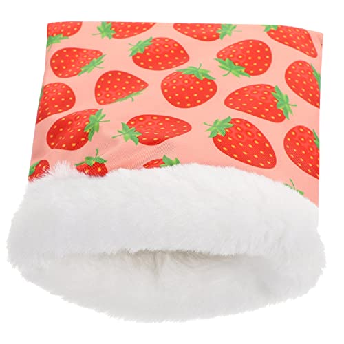 TEHAUX Haustierbett für Kleintiere Meerschweinchen Hamster Kurzkopfgleitbeutler Warmes Bett Kuscheltasche Spielzeug Baumwollnest für Bequemen Schlaf Versteck für Haustiere TEHAUX Haustierbett für Kleintiere Meerschweinchen Hamster Kurzkopfgleitbeutler Warmes Bett Kuscheltasche Spielzeug Baumwollnest für Bequemen Schlaf Versteck für Haustiere von TEHAUX