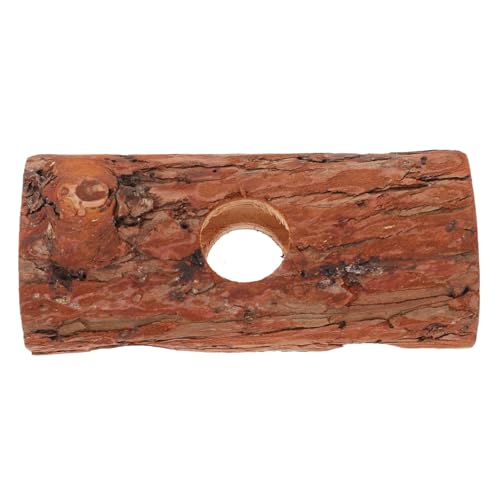 TEHAUX Stabile Hamster-versteck-lebensräume Holz-rattenröhre Holz-Hamster-unterschlupf Lustige Versteckhöhle Für Tiere von TEHAUX