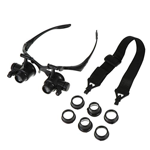TEHAUX Ergonomische Kopfbandlupe -licht 4-fache Vergrößerung Lupe Zum Lesen Detailarbeiten TEHAUX Ergonomische Kopfbandlupe -licht 4-fache Vergrößerung Lupe Zum Lesen Detailarbeiten von TEHAUX