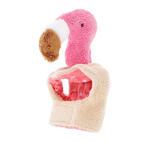 TEHAUX Flamingo-haarkranz Für Katzen Und Hunde Lustiges Cosplay-zubehör Einfach Anzulegen Aus Weichem Kostüm Für Haustierpartys Verleiht Ihrem Haustier Einen Einzigartigen Look von TEHAUX