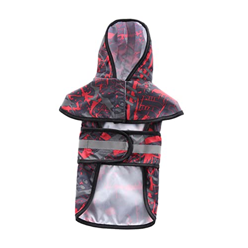 TEHAUX Hunderegenmäntel Für Kleine Hunde Regenmäntel Für Hunde Regenjacke Regenanzüge Reflektierende Regenbekleidung Für Hunde Regen Mit Kapuze Für Haustiere Wasserdicht Mantel TEHAUX Hunderegenmäntel Für Kleine Hunde Regenmäntel Für Hunde Regenjacke Regenanzüge Reflektierende Regenbekleidung Für Hunde Regen Mit Kapuze Für Haustiere Wasserdicht Mantel von TEHAUX