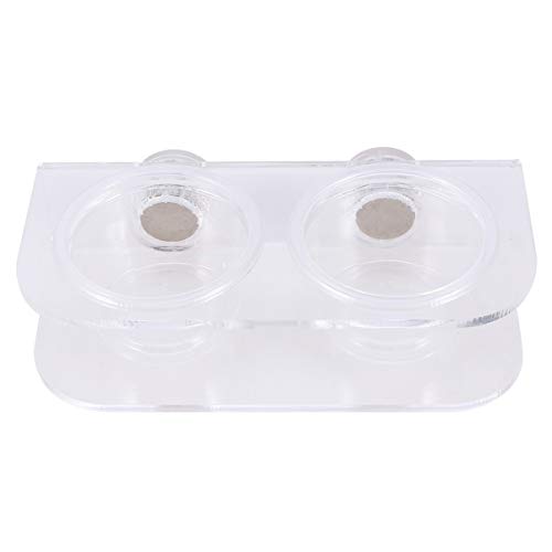 TEHAUX Reptilienfutter Wassernapf Magnet Design Trinknapf Futternapf für Hamster Ratte Kätzchen Vogel Welpe Kaninchen Schildkröte Reptil Spinne Schlange Größe S mit 10 Napf TEHAUX Reptilienfutter Wassernapf Magnet Design Trinknapf Futternapf für Hamster Ratte Kätzchen Vogel Welpe Kaninchen Schildkröte Reptil Spinne Schlange Größe S mit 10 Napf von TEHAUX
