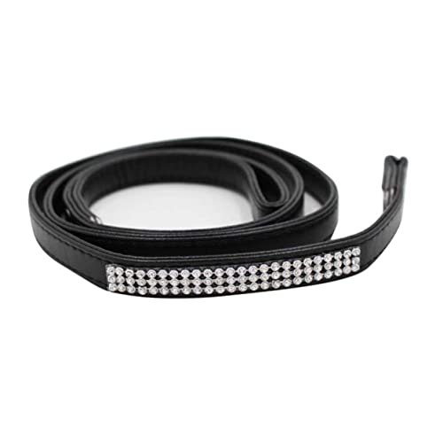 TEHAUX Modische Hundeleine Zum Spazierengehen mit Funkelnden Strasssteinen Pu-Leder Geeignet für Hunde TEHAUX Modische Hundeleine Zum Spazierengehen mit Funkelnden Strasssteinen Pu-Leder Geeignet für Hunde von TEHAUX