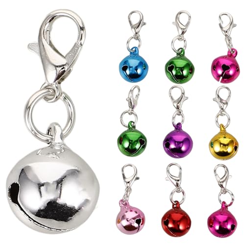 TEHAUX Zubehör Für Welpenhalsband Kitten Zubehör 10 Verschleißfeste Haustierhalsbandglocken DIY Hängende Katzenglocken Dekorative Hundehalsbandglocken Kitten Zubehör Kätzchenhalsbänder TEHAUX Zubehör Für Welpenhalsband Kitten Zubehör 10 Verschleißfeste Haustierhalsbandglocken DIY Hängende Katzenglocken Dekorative Hundehalsbandglocken Kitten Zubehör Kätzchenhalsbänder von TEHAUX