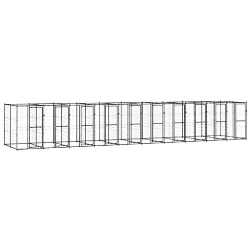 Pet Supplies Hundehütte, Stahl, 24,2 m² Pet Supplies Hundehütte, Stahl, 24,2 m² von TEKEET