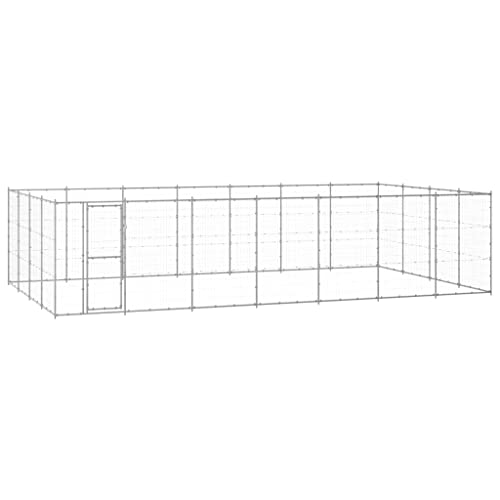 Pet Supplies-Outdoor Hundehütte, verzinkter Stahl, 33,88 m², Tier- und Haustierbedarf von TEKEET