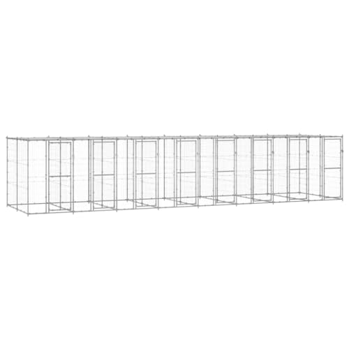 Pet Supplies-Outdoor Hundehütte, verzinkter Stahl mit Dach, 19,36 m², Tiere & Haustierbedarf Pet Supplies-Outdoor Hundehütte, verzinkter Stahl mit Dach, 19,36 m², Tiere & Haustierbedarf von TEKEET