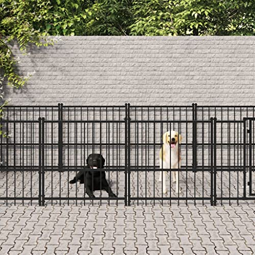 Pet Supplies-Outdoor Hundehütte Stahl 11,26 m²-Tiere & Haustierbedarf Pet Supplies-Outdoor Hundehütte Stahl 11,26 m²-Tiere & Haustierbedarf von TEKEET