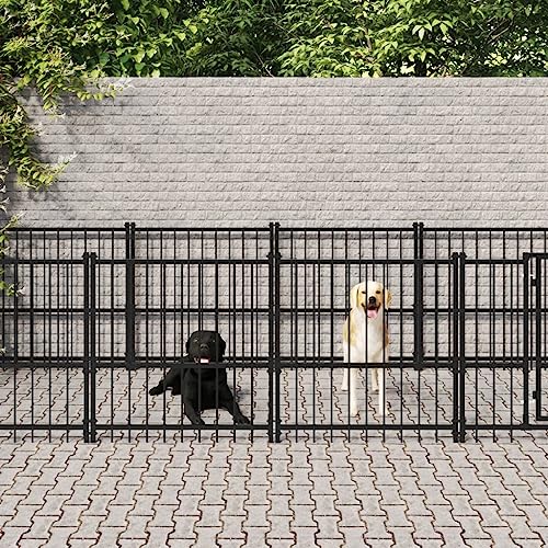 Pet Supplies-Outdoor Hundehütte Stahl 18,77 m²-Tiere & Haustierbedarf von TEKEET