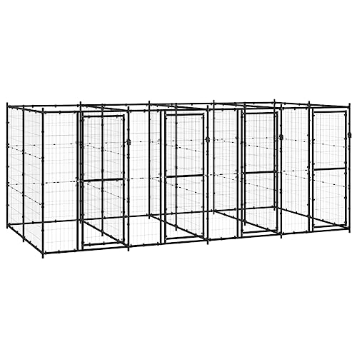 Pet Supplies-Outdoor Hundehütte Stahl 9,68 m²-Tiere & Haustierbedarf von TEKEET
