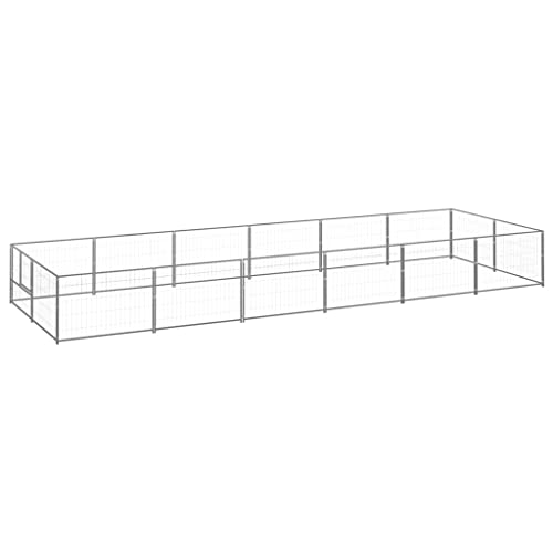 Startseite Möbel Hundehütte Silber 12 m² Stahl von TEKEET