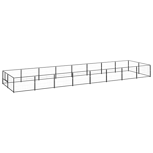 Startseite Möbel Hundehütte schwarz 16 m² Stahl von TEKEET