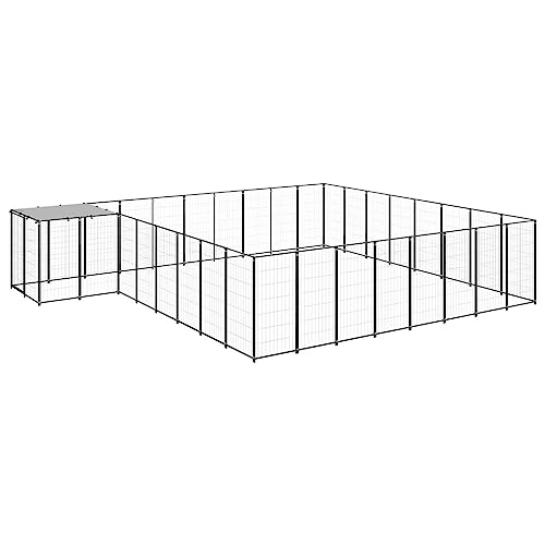 Startseite Möbel Hundehütte schwarz 20,57 m² Stahl Startseite Möbel Hundehütte schwarz 20,57 m² Stahl von TEKEET