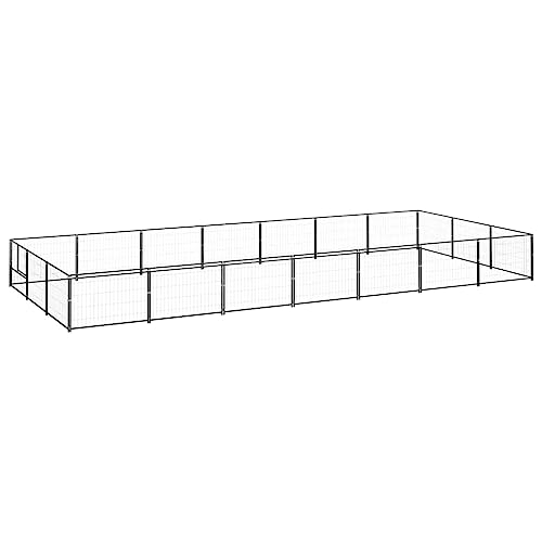 Startseite Möbel Hundehütte schwarz 21 m² Stahl von TEKEET