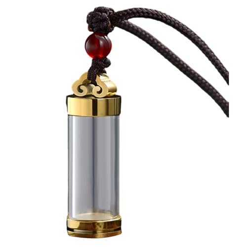 Gedenkschmuck, Urnen-Anhänger, Medaillon, Halskette für Asche, Haar-Symbol, Männer und Frauen, Gedenkschmuck von TEMOOUES