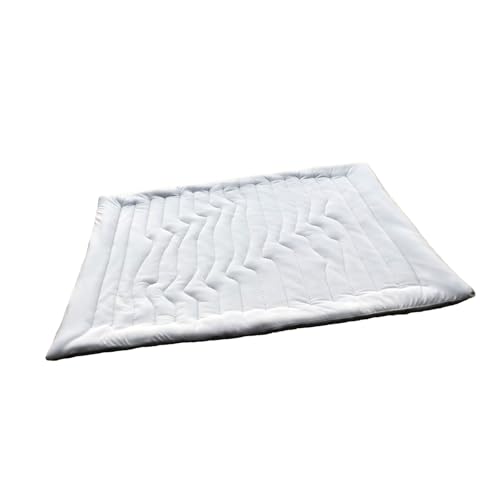 TEMOOUES Kühlkissen für Hunde und Katzen, mit Heizdesign für Haustiere, ganzjährig, sicher, natürliches Polyester, für heiße Tage geeignet, Zubehör für Kühl- und Heizkissen von TEMOOUES
