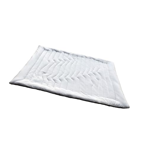 TEMOOUES Kühlkissen für Hunde und Katzen, mit Heizdesign für Haustiere, ganzjährig, sicher, natürliches Polyester, für heiße Tage geeignet, Zubehör für Kühl- und Heizkissen von TEMOOUES
